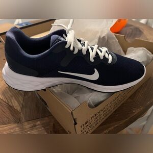 Nike Midnight Navy and White Sneakers